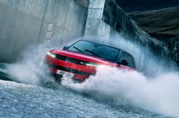 2022 Range Rover Sport water crossing.