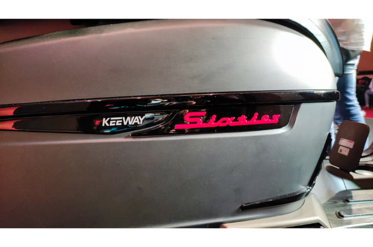 It's not difficult to guess where the inspiration for this scooter's name and design comes from.