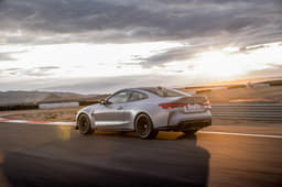 2022 BMW M4 CSL side rolling