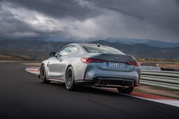 2022 BMW M4 CSL rear profile