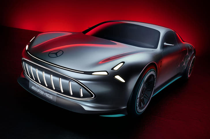 Mercedes-Benz Vision AMG concept bonnet