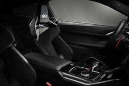 BMW M4 50 Jahre Edition driver's seat 