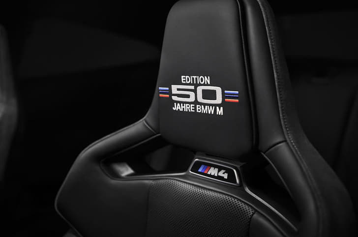 BMW M4 50 Jahre Edition badge 