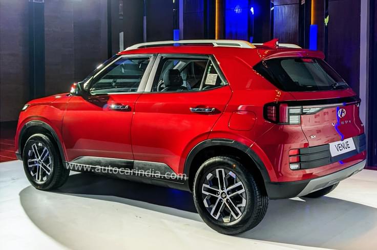 2022 Hyundai Venue facelift rear quarter 2022 Hyundai Venue facelift rear quarter
