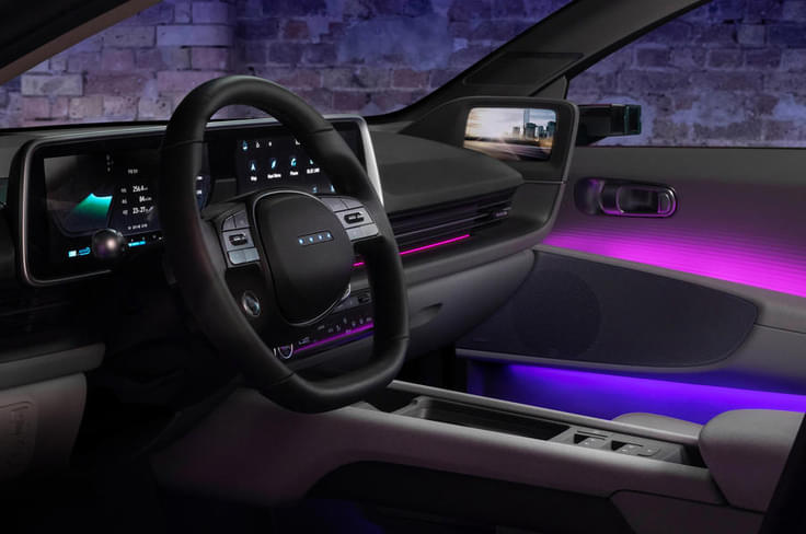 2023 Hyundai Ioniq 6 interior 2023 Hyundai Ioniq 6 interior