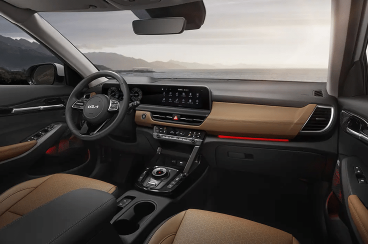 2023 Kia Seltos facelift interior 2023 Kia Seltos facelift interior