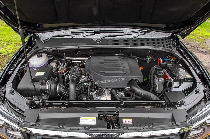 Open Bonnet Engine Shot