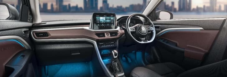 Maruti Suzuki Brezza interior dashboard 