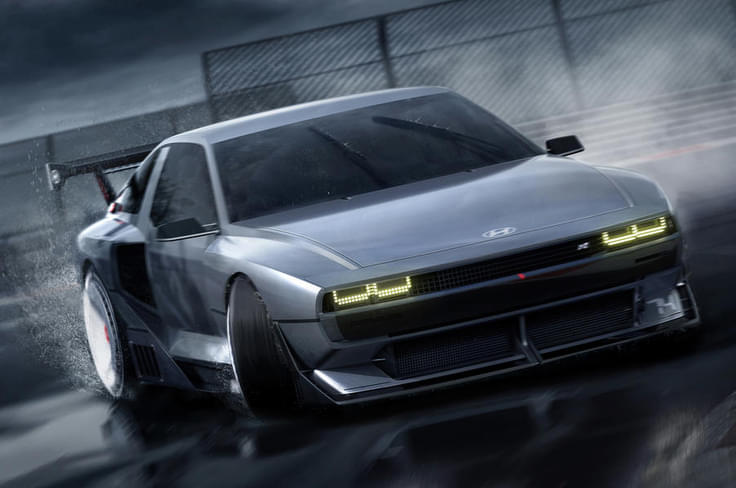 Hyundai Vision N 74 front quarter Hyundai Vision N 74 front quarter