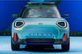 Mini Aceman EV concept front profile Mini Aceman EV concept front profile