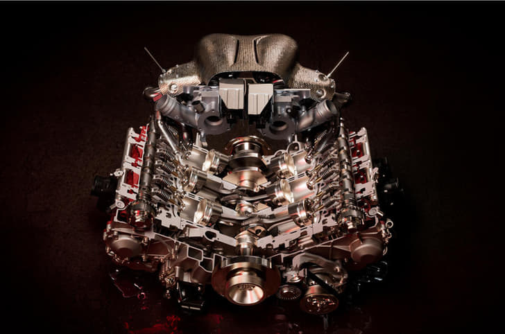 2023 Ferrari 296 GT3 engine