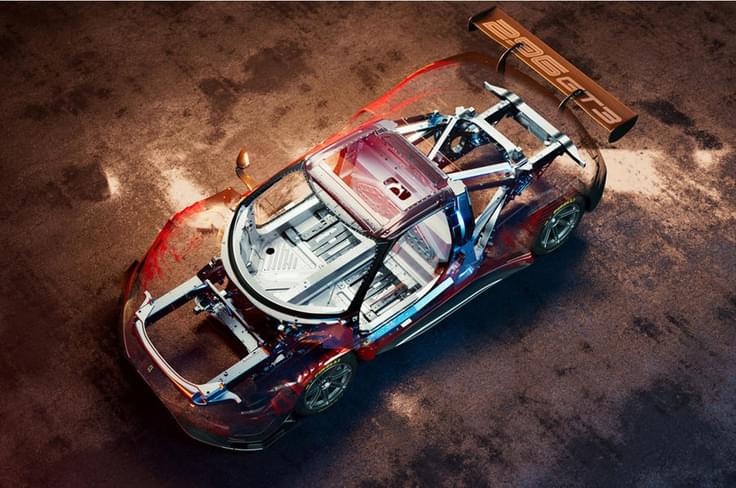 2023 Ferrari 296 GT3 chassis 2023 Ferrari 296 GT3 chassis