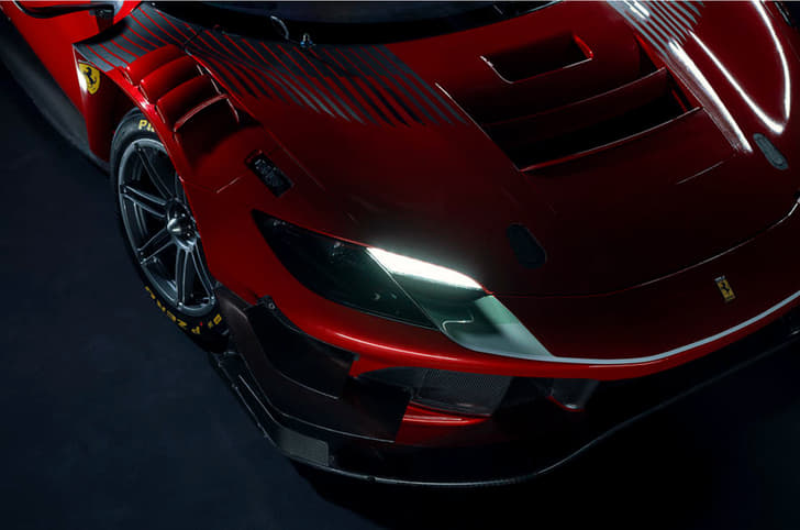 2023 Ferrari 296 GT3 headlight