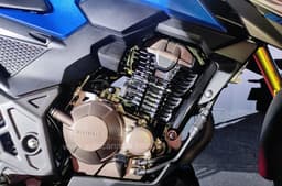 The engine is a 293cc, single-cylinder unit that's paired with a 6-speed gearbox.