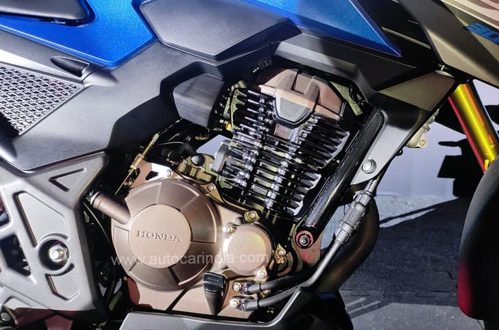 The engine is a 293cc, single-cylinder unit that's paired with a 6-speed gearbox.