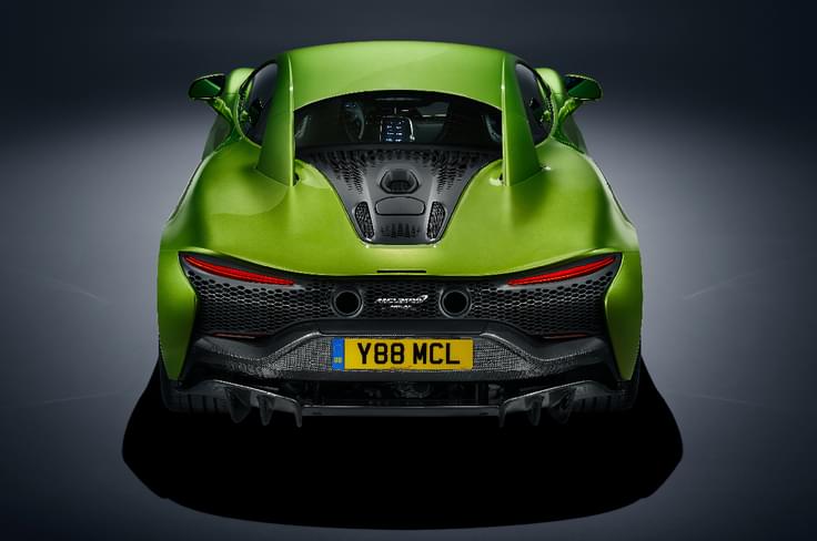McLaren Artura rear McLaren Artura rear