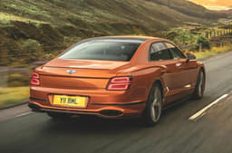 2022 Bentley Flying Spur Speed rear tracking