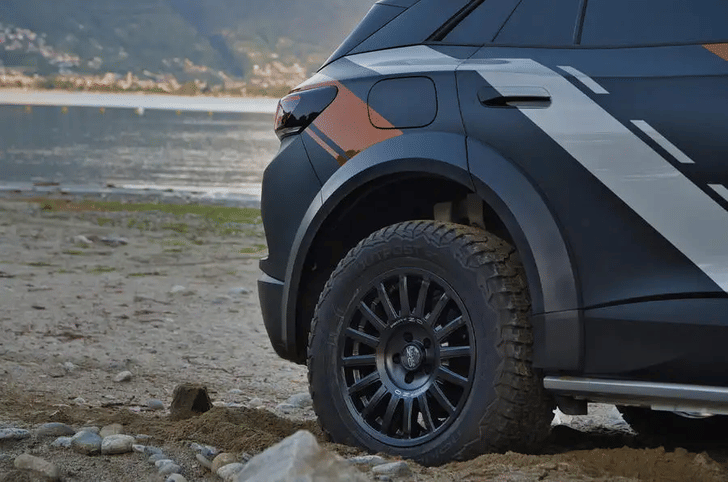 Volkswagen ID Extreme rear wheels 