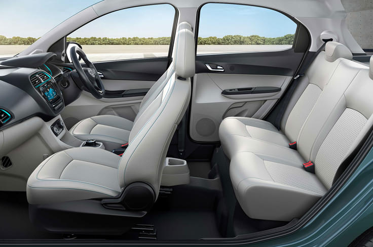 Tata Tiago EV interior Tata Tiago EV interior