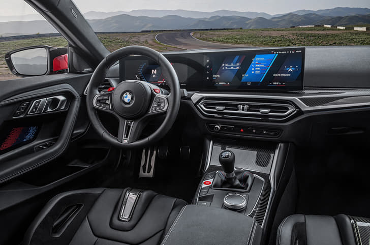 2023 BMW M2 coupe interior