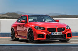2023 BMW M2 coupe front quarter