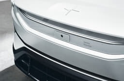 Polestar EV front camera and sensors.