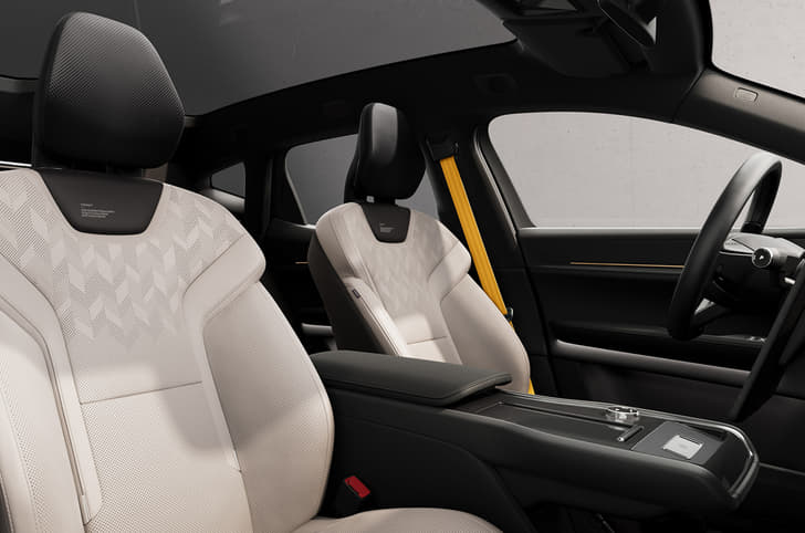 Polestar EV seats.