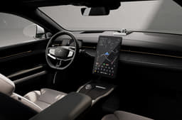 Polestar EV interior.