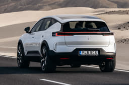 Polestar EV rear quarter.