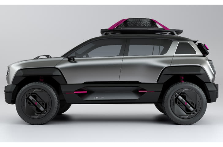 Renault 4 concept profile