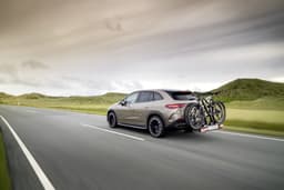 Mercedes-Benz EQE SUV rear quarter