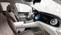 Mercedes-Benz EQE SUV interior 