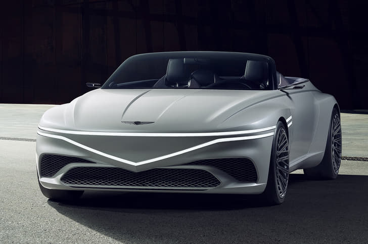 2022 Genesis X Convertible concept LED lighting