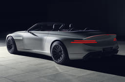 2022 Genesis X Convertible concept rear quarter