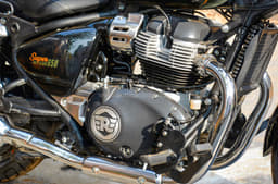 Royal Enfield Super Meteor 650 engine