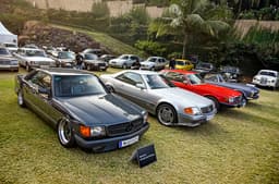 Sheer diversity from coupes to roadsters to estates to limos at MBCCR.