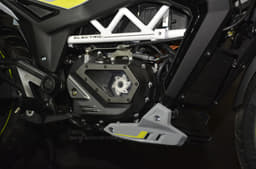 A closer look at the 10.5 kW motor on the Matter e-bike.