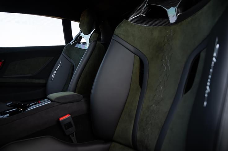 Lamborghini Huracan Sterrato seats Lamborghini Huracan Sterrato seats