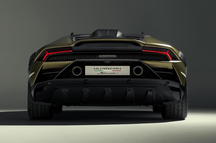 Lamborghini Huracan Sterrato rear Lamborghini Huracan Sterrato rear