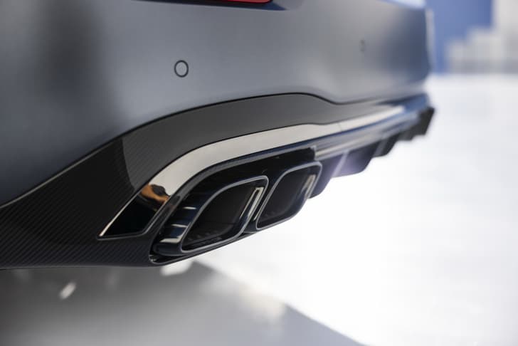 Mercedes-AMG S63 exhaust