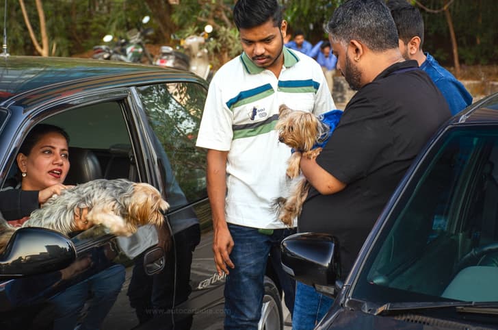 The event also saw participation from our furry friends. 