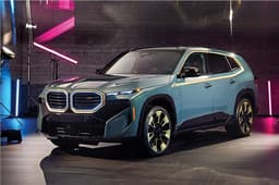 BMW XM (December 10) -
The XM is the first M model with a plug-in hybrid V8 putting out 653hp and 800Nm.
