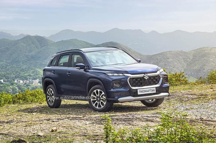 Maruti Suzuki Grand Vitara (September 26) -
Cousin to the Hyryder, the Grand Vitara also comes with strong hybrid and AWD tech.
Maruti Suzuki Grand Vitara (September 26) -
Cousin to the Hyryder, the Grand Vitara also comes with strong hybrid and AWD tech.