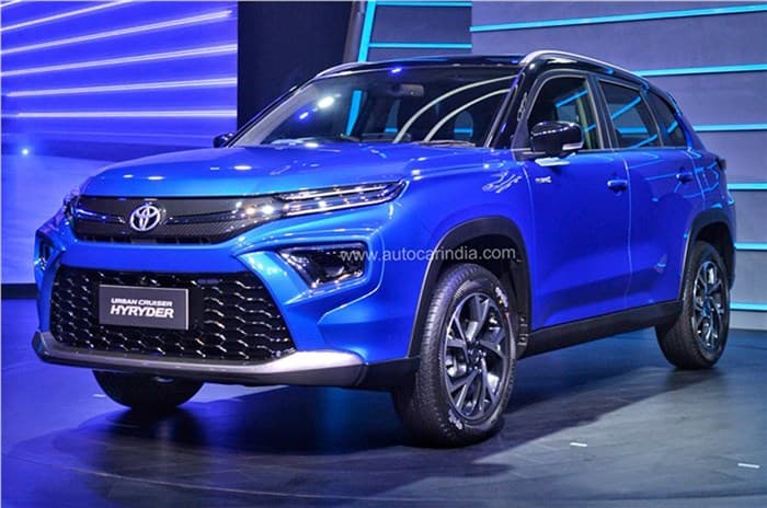 Toyota Urban Cruiser Hyryder (September 09) -
Toyota’s Creta rival gets the segment's only strong hybrid and AWD tech.  

