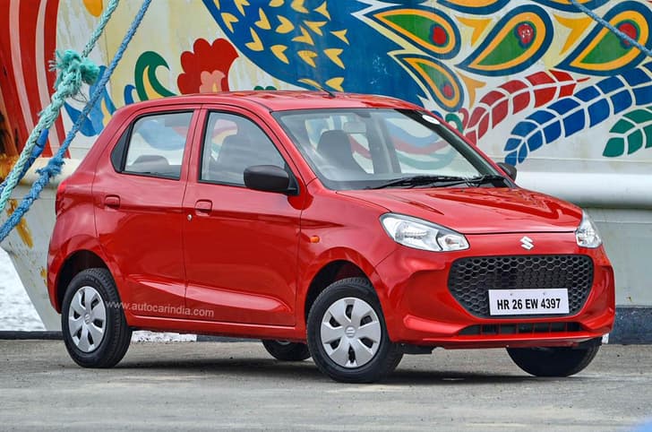 Alto K10 (August 18) -  
The 1000cc Alto is now underpinned by Maruti Suzuki’s Heartect platform. 
