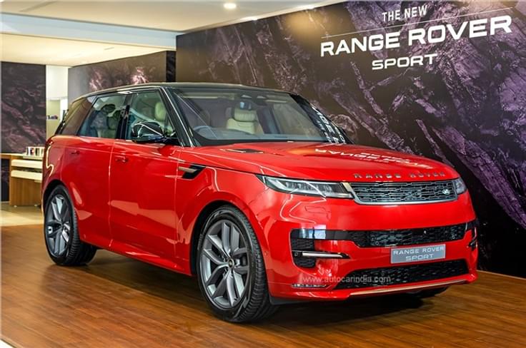 Range Rover Sport (May 16) -
The new generation model comes to India as a CBU with three engine options; two petrol and a diesel.
Range Rover Sport (May 16) -
The new generation model comes to India as a CBU with three engine options; two petrol and a diesel.