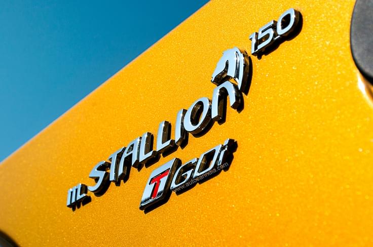 Mahindra Thar 4X2 badging Mahindra Thar 4X2 badging