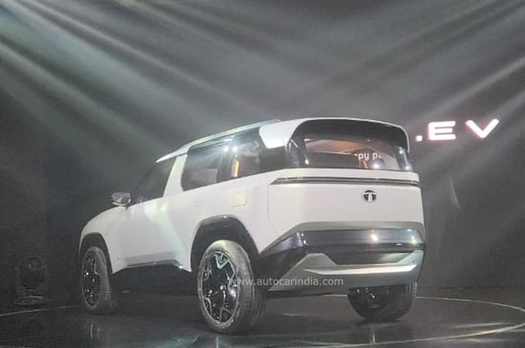 Tata Sierra rear quarter Tata Sierra rear quarter