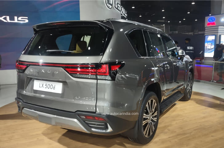 Lexus LX500d rear quarter