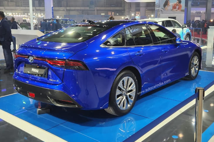 Toyota Mirai rear quarter